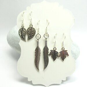 Leaf earrings
